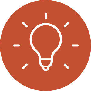 icon of lightbulb